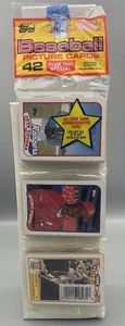 1988 Topps Baseball Picture Cards 42 Plus One Special Sealed Pack - Rak Pak - Imagen 1 de 3