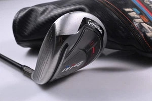 Left Hand Taylormade M4 #3 Wood / 16.5 Degree / Stiff Flex Fujikura Atmos Red 6 - Picture 1 of 9