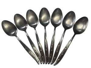 7 cucchiai da zuppa MCM stella celeste 3 stelle Atomic Starburst inox Hong Kong - Foto 1 di 4