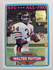 WALTER PAYTON 2001 Topps Football 80T Reprint # 160 Chicago Bears HOF (J616) - Picture 1 of 2