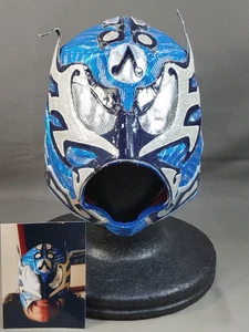 Wrestling match Mask Ultimo Guerrero angel azteca #103071 - Picture 1 of 14