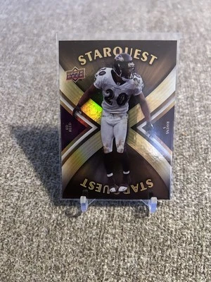 2008 Upper Deck StarQuest RAINBOW GOLD #SQ12 Ed Reed - Image 1 of 2