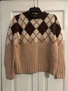 Ann Mashburn Crew Neck Sweater Extrafine merino Size XS - Picture 1 of 9