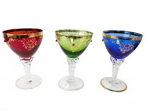 Murano Italy 1950s Venetian Soda-Lime Glass Mid-Century 3x - Picture 1 of 5