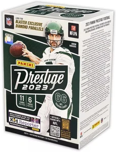 2023 Panini Prestige Football Trading Card Blaster - 66 Football Cards - Look... - Picture 1 of 12