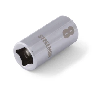 STEELMAN 1/4-Inch Drive 8mm Shallow 6-Point Socket, 78173 - Picture 1 of 4