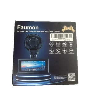 Faumon Dash Cam 4K+1080P for Cars with WiFi & GPS 170° Angle - Picture 1 of 11