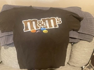 M&M T-shirt size Small Brown Top - Picture 1 of 4
