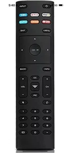New XRT136 for Vizio Smart TV Remote Control w Vudu Amazon iheart Netflix 6 Keys - Picture 1 of 2