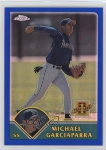 2003 Topps Chrome Traded & Rookies Refractor Michael Garciaparra #T271 - Imagen 1 de 3