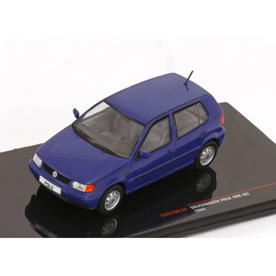 VW POLO (MKIII) 1994 BLUE 1:43 Ixo Model Auto Stradali Modellino Nuovo - Immagine 1 di 3