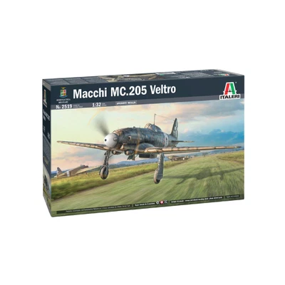 MACCHI MC 205 VELTRO KIT 1:32 Italeri Kit Aerei Modellino Nuovo - Immagine 1 di 4