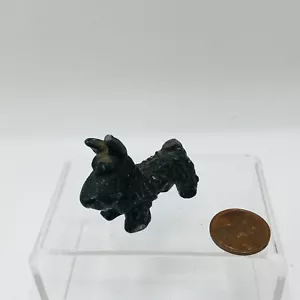 Pisapapeles Scottie Scottish Terrier miniatura de metal fundido de colección para perro - Imagen 1 de 6