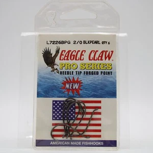 Eagle Claw Lazer Sharp L7226BPG Octopus Fishing Hook Size 2 a - Picture 1 of 2