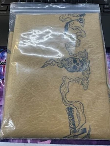 Yggdrasil Materias Spellground M1 Helios Cloth 2 Player Playmat SEALED TAN NAVY - Picture 1 of 1