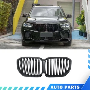 For 2020-2022 X5 Front Grilles Modify Upgrade X5M F95 Double Line Grilles - Picture 1 of 3