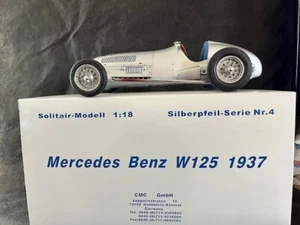 CMC 1:18 M-031 MERCEDES BENZ W125 1937 GRAN PREMIO STAGIONE AUTO CAMPIONE - Foto 1 di 11