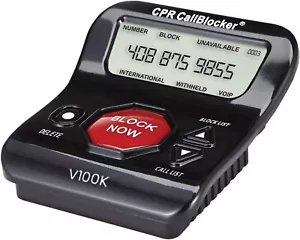 CPR V100K Call Blocker for Landline Phones - Stop All Robocalls, Unwanted Calls