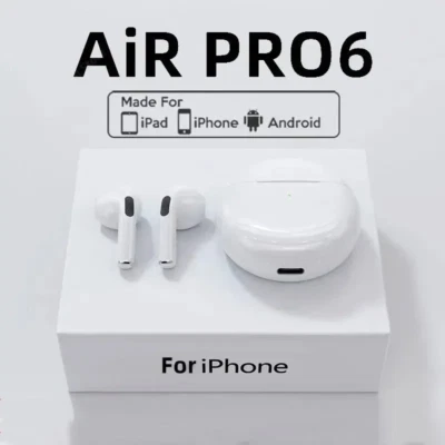 NUEVO Auriculares Inalámbricos Originales Air Pro 6 TWS - Auriculares Bluetooth con Micrófono Foto 1 de 4