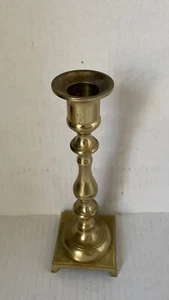 Vintage Brass Candle Holder Made In Japan 7 5/8” - Picture 1 of 8