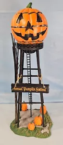 Dept 56 53223 Pumkin Water Tower Halloween Village - Picture 1 of 3