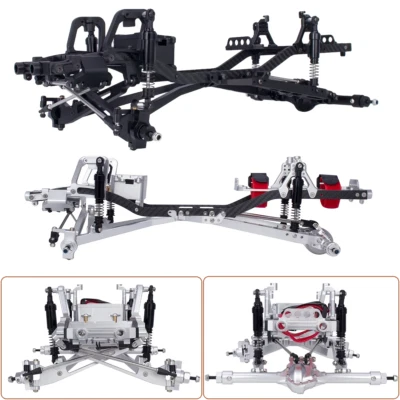 Twin I-Beam 2WD Pre-Runner Chassis Kit for 1/10 RC Crawler SCX10 Desert Truck - Image 1 of 4