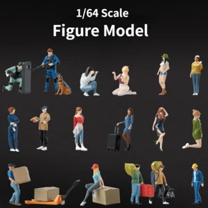 1/64 Diorama Figure Model City Streetview Action Figure Model Scene Display Prop - Picture 1 of 73