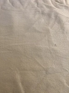 2/3 Yard x WOF (50”ish) Pale Yellow Fleece Fabric - Picture 1 of 1