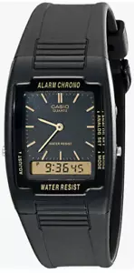 Casio Men's AQ-47-1E Classic Analogue-Digital Watch Black Dial - Picture 1 of 1