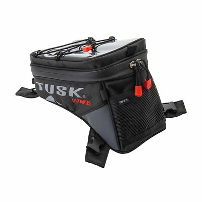 Tusk Olympus Motorcycle 6 litre Tank Bag Small Black/Grey-Dual Sport - Image 1 of 4