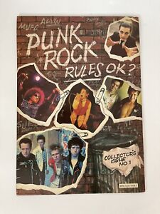 Punk Rock Rules Ok? Collector’s Issue # 1 1977 World Distributors Manchester UK
