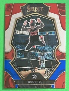 Jimmy Uso 2023 Panini Select WWE PREMIER LEVEL #163 (RED & BLUE RETAIL) - Picture 1 of 2