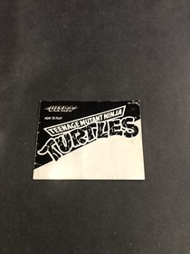 Teenage Mutant Ninja turtles nes manuale