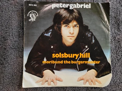 PETER GABRIEL SOLSBURY HILL 7" IMPORT NETHERLANDS GENESIS - Image 1 of 4