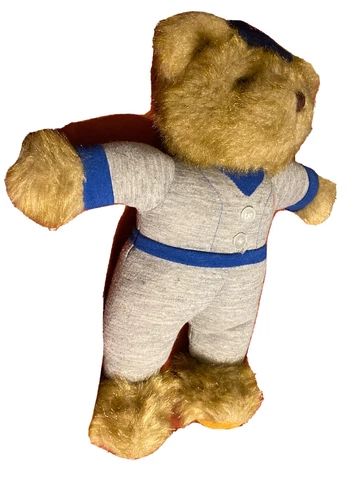 New York Mets Teddy Bear 12 X 10” Vintage Bear Box B 10 Cover