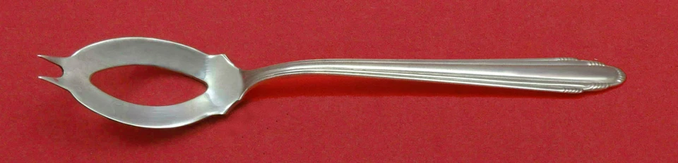 Contempora by Dominick and Haff Sterling Silver Olive Spoon Ideal 5 3/4" Custom - Image 1 of 1