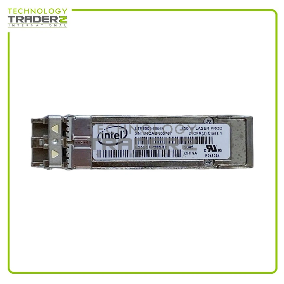 E25GSFP28SRX Genuine Intel 10GigE SFP28 SR Optic Transceiver LTF8505-BE - Image 1 of 1