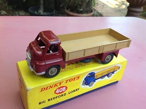 Dinky Toys 408 BIG BEDFORD LORRY near Mint original boxe - Foto 1 di 12