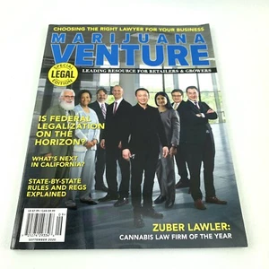 MARIJUANA VENTURE Magazine Sept 2020 BUSINESS NEW Best Lawyers - Imagen 1 de 12