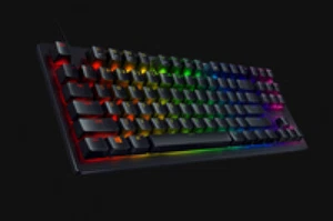 Razer Huntsman TE Gaming Keyboard Optical Red Switches TKL RGB US - Zdjęcie 1 z 6