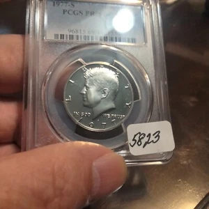 1977 S KENNEDY HALF DOLLAR PCGS PR69 DCAM - Picture 1 of 2