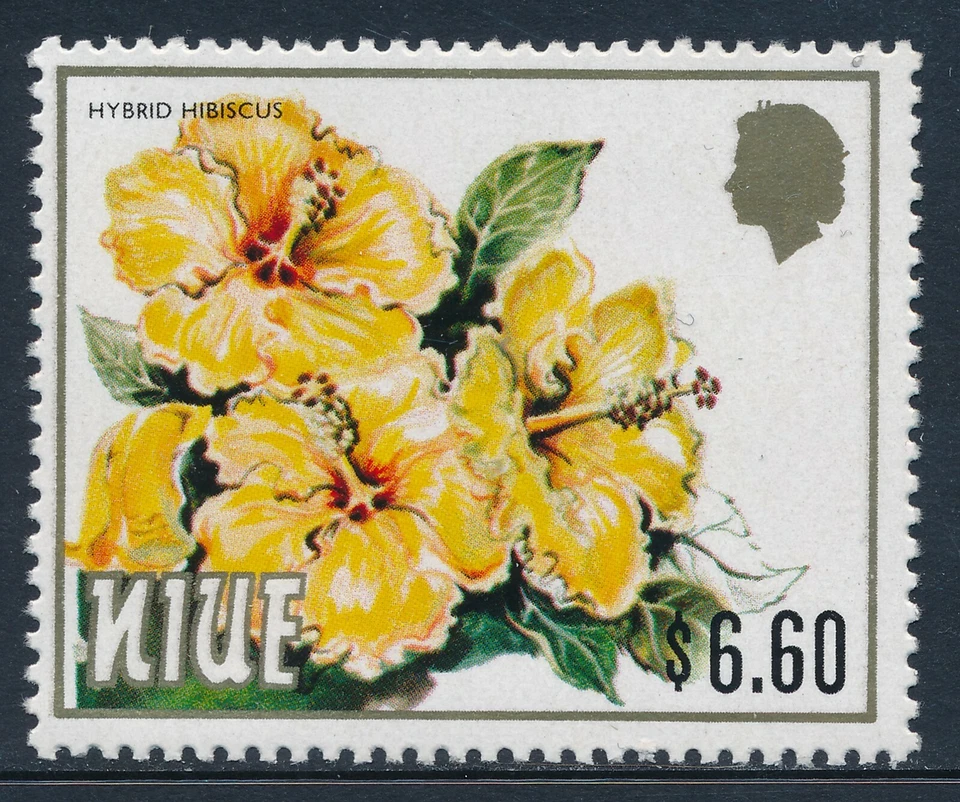 1984 NIUE HIBISCUS $6.60 STAMP FINE MINT MNH - Image 1 of 1