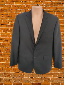 JAEGER SIZE 40S BLACK SUIT JACKET BLAZER FORMAL CLASSIC FIT OCCASION WORK MENS - Picture 1 of 7