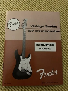 Fender 57 Reissue Stratocaster 1990 Vintage Owners Manual - Picture 1 of 3