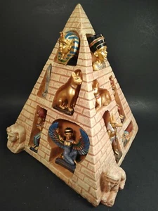 Egyptian Pyramid- Icons Of Egypt Collectable Pyramid Statue IOB - Picture 1 of 12