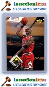 1993 Oberdeck #438 Michael Jordan Abbreakaway Threats Abbreaker Threats EX - Bild 1 von 2