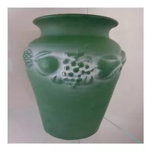 Poterie vase céramique faïence barbotine WHAT’S VINCENT CADEAUX art nouveau N98 - Imagen 1 de 12