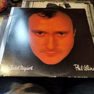 Phil Collins No Jacket Required Vinyl LP (1985) Atlantic Records VG+ - Picture 1 of 3