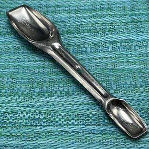 Foley Measuring Spoon Nesting Locking Stainless USA Vtg 1/2t-1 T Replacement - Picture 1 of 8