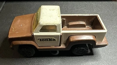 1979 Toy Tonka грузовик коричневый и белый - Изображение 1 из 4